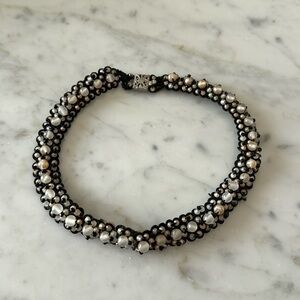Beaded choker